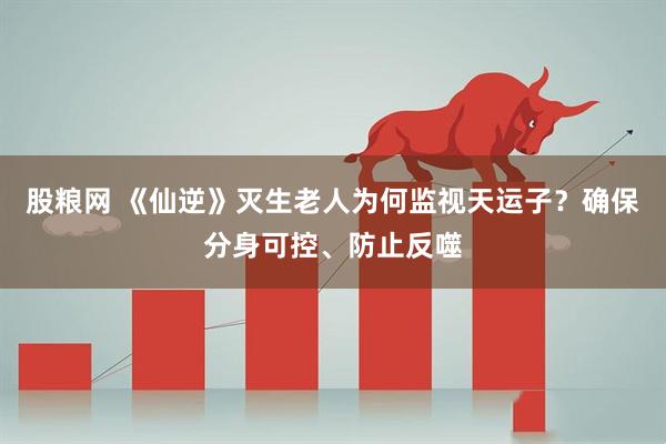 股粮网 《仙逆》灭生老人为何监视天运子？确保分身可控、防止反噬